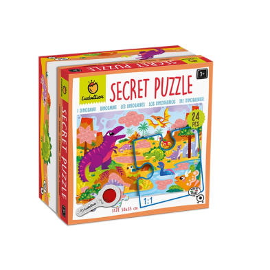 Ludattica Secret Puzzle - The Dinosaurs 21863