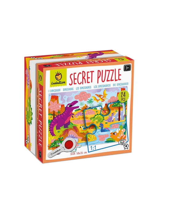 Ludattica Secret Puzzle - The Dinosaurs 21863