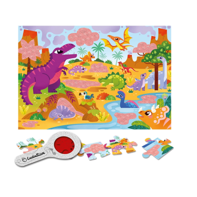 Ludattica Secret Puzzle - The Dinosaurs 21863