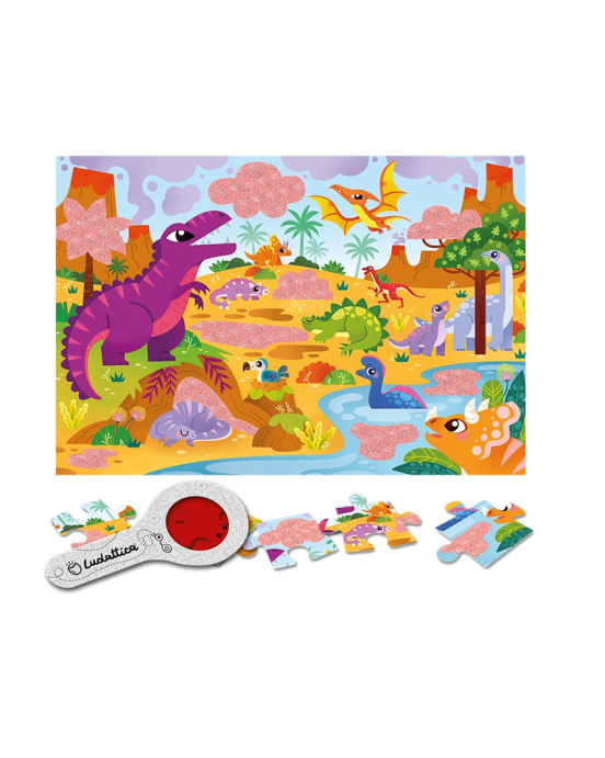Ludattica Secret Puzzle - The Dinosaurs 21863