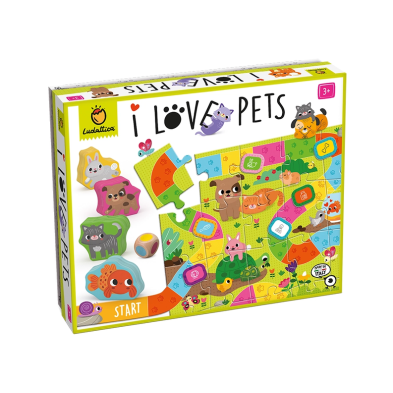 Ludattica Επιτραπέζιο -Παζλ I Love Pets 22921
