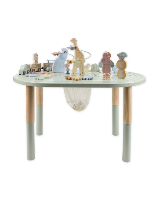 LITTLE DUTCH. Ξύλινο τραπέζι δραστηριοτήτων Safari Friends FSC  LD7441