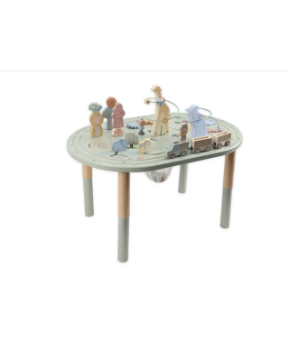 LITTLE DUTCH. Ξύλινο τραπέζι δραστηριοτήτων Safari Friends FSC  LD7441