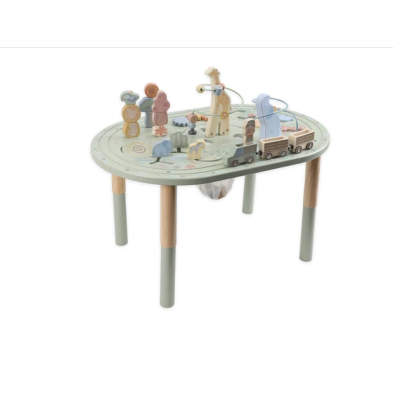 LITTLE DUTCH. Ξύλινο τραπέζι δραστηριοτήτων Safari Friends FSC  LD7441
