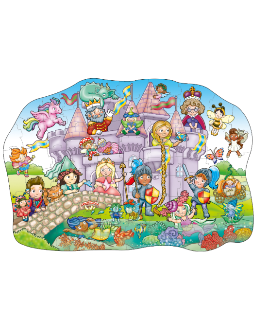 Orchard Toys Εκπαιδευτικό Παζλ "Παραμυθένιο Κάστρο" Για Παιδιά 4+ ετών ORCH309