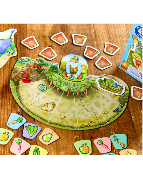 Orchard Toys Εκπαιδευτικό Επιτραπέζιο Παιχνίδι "Αγώνες με τον Peter Rabbit" Για Παιδιά 3-6 ετών ORCHWPR002