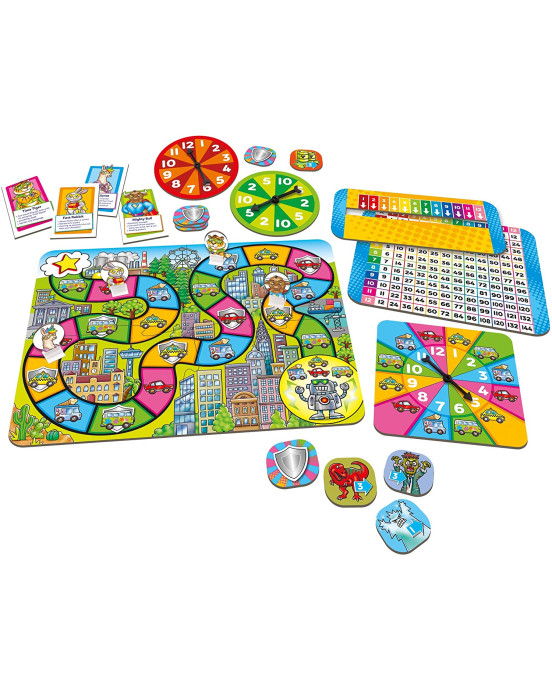 Orchard Toys Εκπαιδευτικό Επιτραπέζιο Παιχνίδι "Προπαίδεια Υπερηρώων" Για Παιδιά 6-9 ετών ORCH101