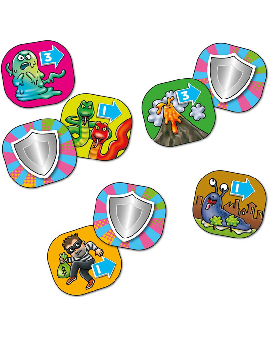 Orchard Toys Εκπαιδευτικό Επιτραπέζιο Παιχνίδι "Προπαίδεια Υπερηρώων" Για Παιδιά 6-9 ετών ORCH101