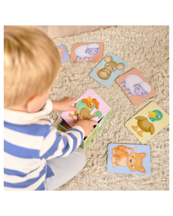 Orchard Toys Εκπαιδευτικές Κάρτες "Ζωάκια της Φάρμας & οι Ήχοι τους" για Παιδιά από 9+ μηνών  ORCH132