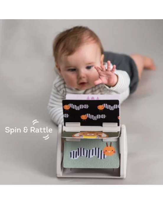 Taf Toys Βιβλίο Δραστηριοτήτων  Tummy Time Spinning Book T-13125