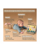 Taf Toys  Βιβλίο Δραστηριοτήτων Farm Musical Tummy Time Book  T-13935
