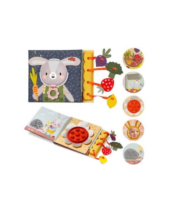 Taf Toys  Βιβλίο Δραστηριοτήτων My 1st Garden Busy Book  T-13955