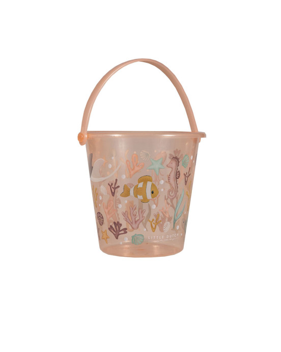 LITTLE DUTCH. Κουβαδάκι παραλίας Ocean Dreams Ροζ