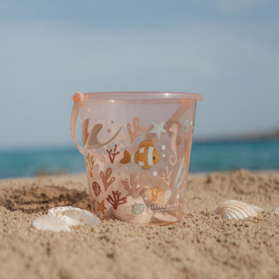 LITTLE DUTCH. Κουβαδάκι παραλίας Ocean Dreams Ροζ