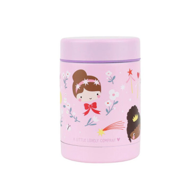 A little lovely company: Θερμός φαγητού από ανοξείδωτο ατσάλι 300ml-Princesses SSFJPR06