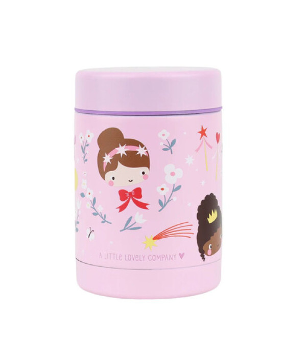 A little lovely company: Θερμός φαγητού από ανοξείδωτο ατσάλι 300ml-Princesses SSFJPR06