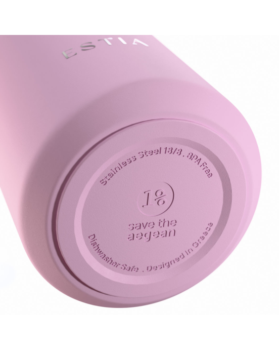 Estia Μπουκάλι Θερμός 800ml Save The Aegean Flow Lavender  01-43155