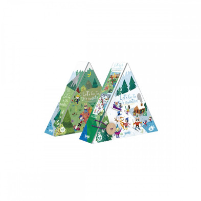 Londji  Let's Go to the Mountain - 36 pcs - Παζλ διπλής όψης LON-PZ450