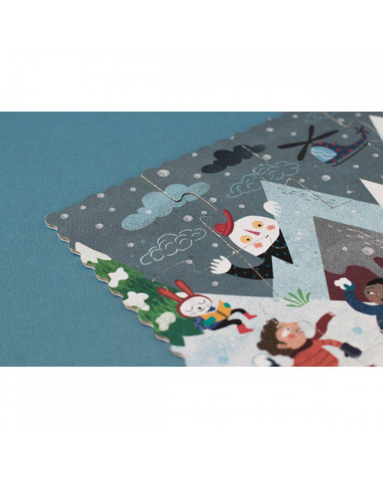 Londji  Let's Go to the Mountain - 36 pcs - Παζλ διπλής όψης LON-PZ450