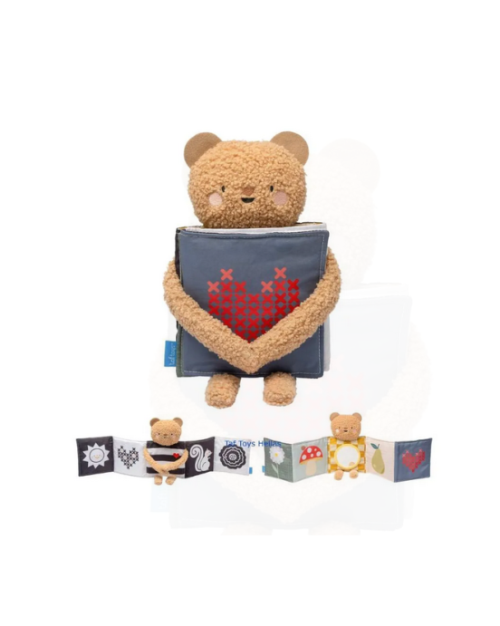 Taf Toys Βιβλίο Δραστηριότητων Υφασμάτινο SnuggleBear Book  T-13795
