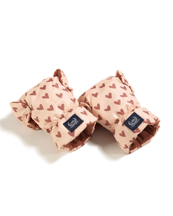 Αδιάβροχα Γάντια Διπλής Όψης Heartbeat Pink – Ginger