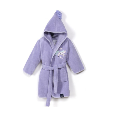 Μπουρνούζι Bamboo Medium Purple Lady Unicorn
