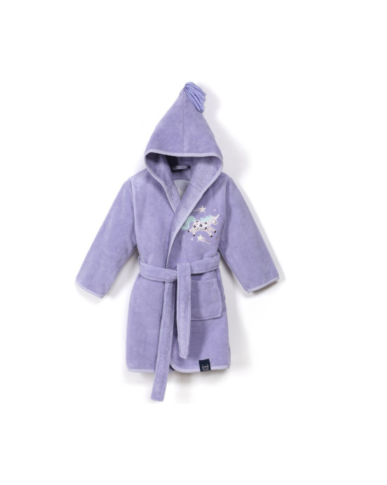 Μπουρνούζι Bamboo Medium Purple Lady Unicorn