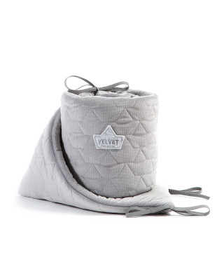 Velvet Πάντα Κούνιας Dark Grey