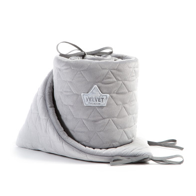 Velvet Πάντα Κούνιας Dark Grey