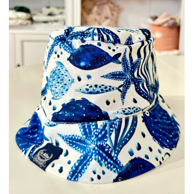 Καπέλο Bucket Santorini – M