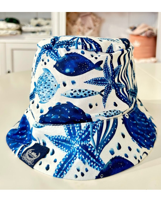 Καπέλο Bucket Santorini – M