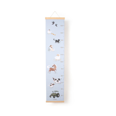 Filibabba Growth Chart – Farm Animals