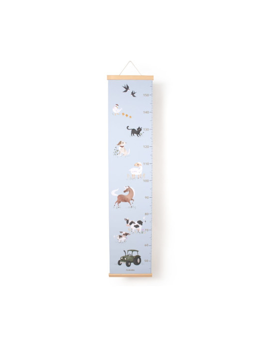 Filibabba Growth Chart – Farm Animals