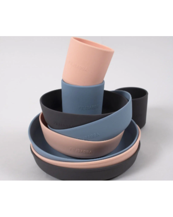 Filibabba Silicone Cup 2 Pack – Peach