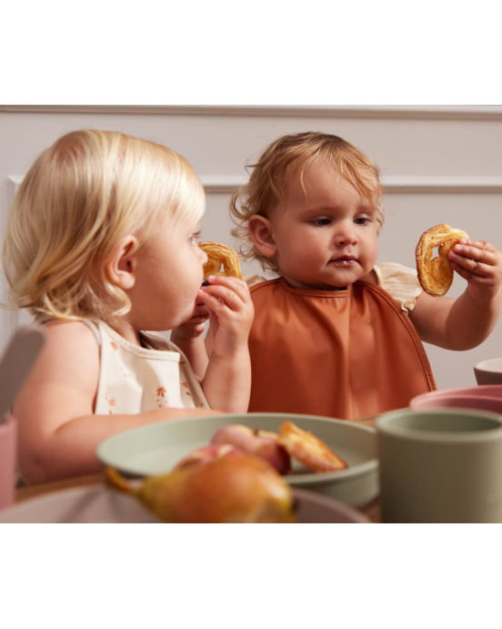 Filibabba Bib With Ties 2 Pack – Chestnuts