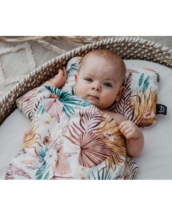 Bebe Βρεφικό Μαξιλάρι Bamboo Boho Palms Light