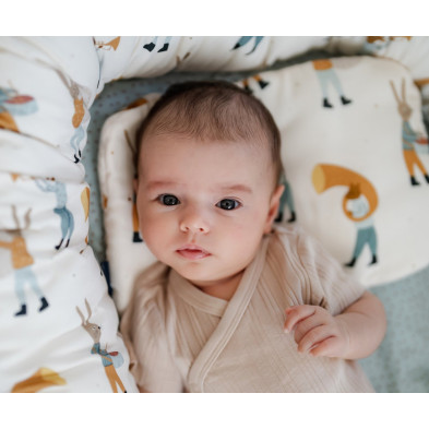 Bebe Βρεφικό Μαξιλάρι Bamboo Bright Luna