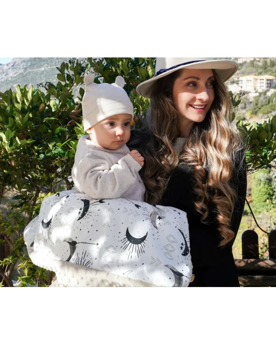 Κουβέρτα Snowflake Sheela – Ecru – L