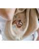 Πετσέτα Bamboo Newborn Sand Pretty Barbara