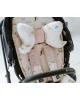 Jersey Seat Belt Cover Ballerine Velvet Sand