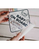 Sticker Baby On Board La Millou Bus