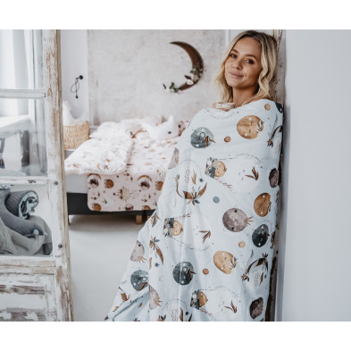 Κουβέρτα Princess – Smoke Rose – XL