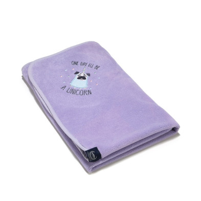 Πετσέτα Bamboo Newborn Purple Doggy Unicorn