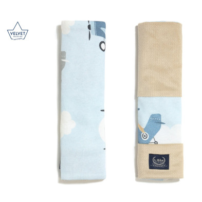 Jersey Seat Belt Cover Captain Adventure Velvet Sand