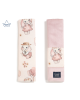 Jersey Seat Belt Cover Rossie Velvet Smoke Rose