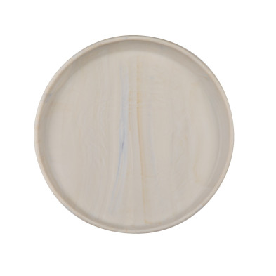 Eeveve Silicone Big Plate – Marble Autumn Gold