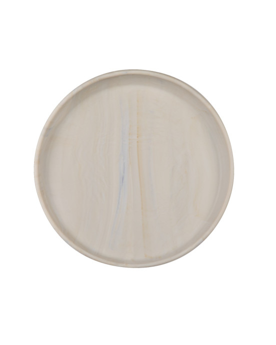 Eeveve Silicone Big Plate – Marble Autumn Gold