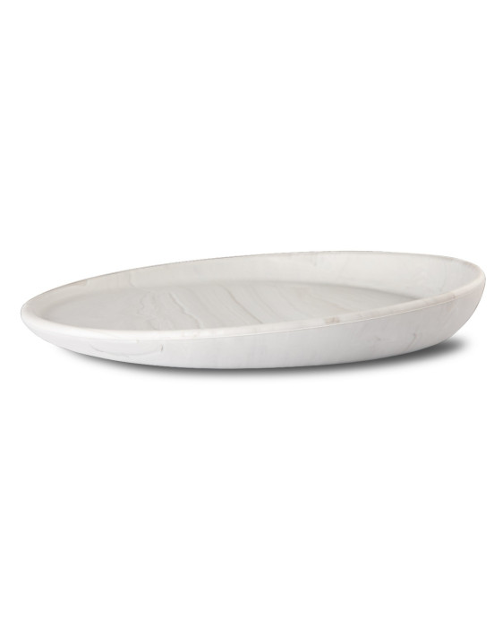 Eeveve Silicone Big Plate – Marble Cloudy Gray