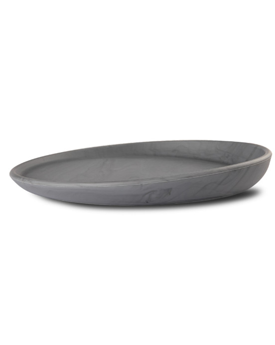 Eeveve Silicone Big Plate – Marble Granite Gray