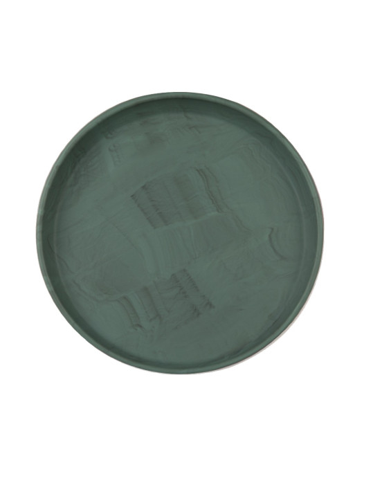 Eeveve Silicone Big Plate – Marble Seiheki Green